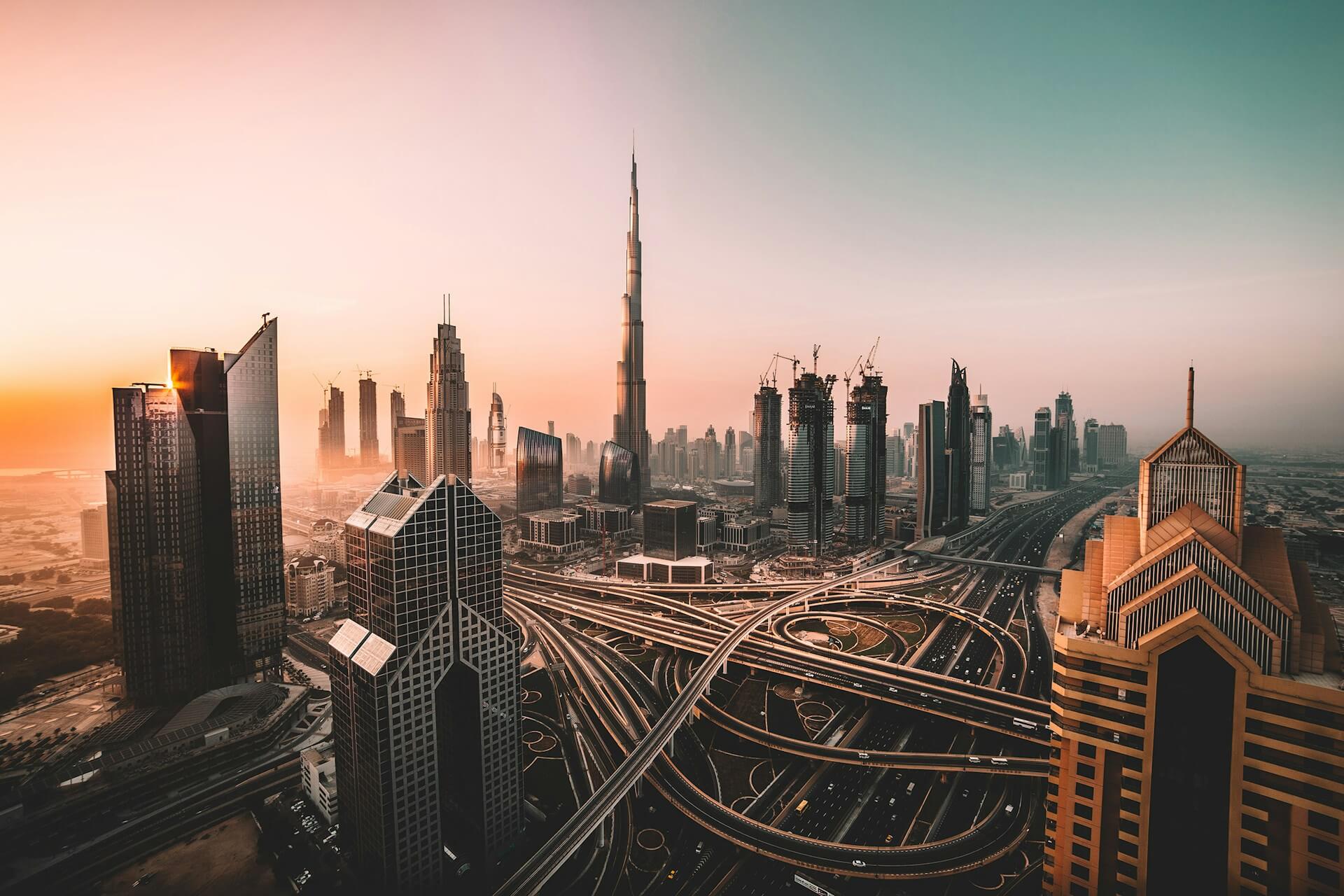 Dubai City Transit Grid